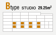 Btype STUDIO 29.25m2