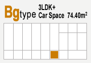 Bgtype 3LDK+Car Space 74.40m2