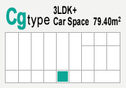 Cgtype 3LDK+Car Space 79.40m2