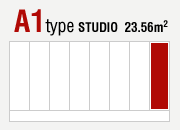 A1type STUDIO 23.56m2