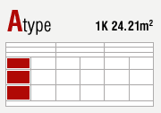 Atype 1K 24.21m2